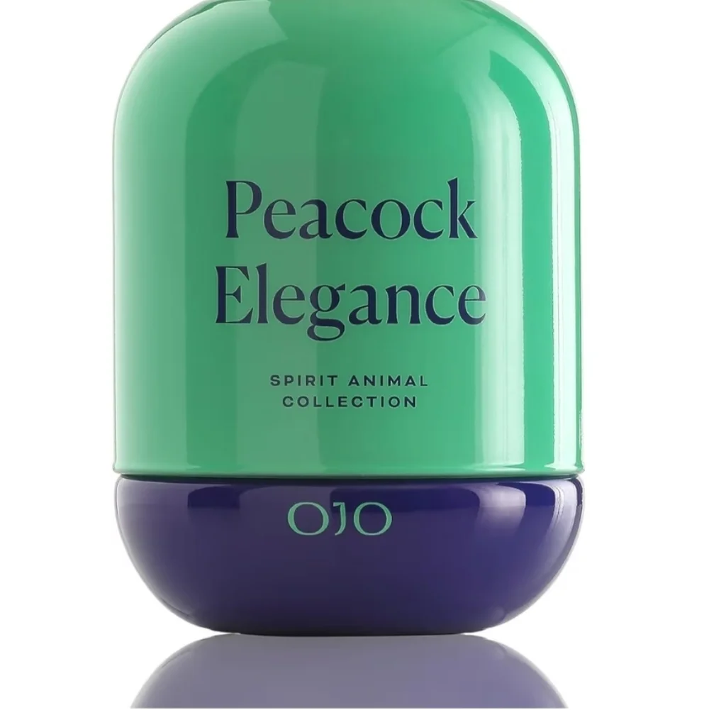 OJO Peacock Elegance Scented Candle – 7.8 oz Jar Candle